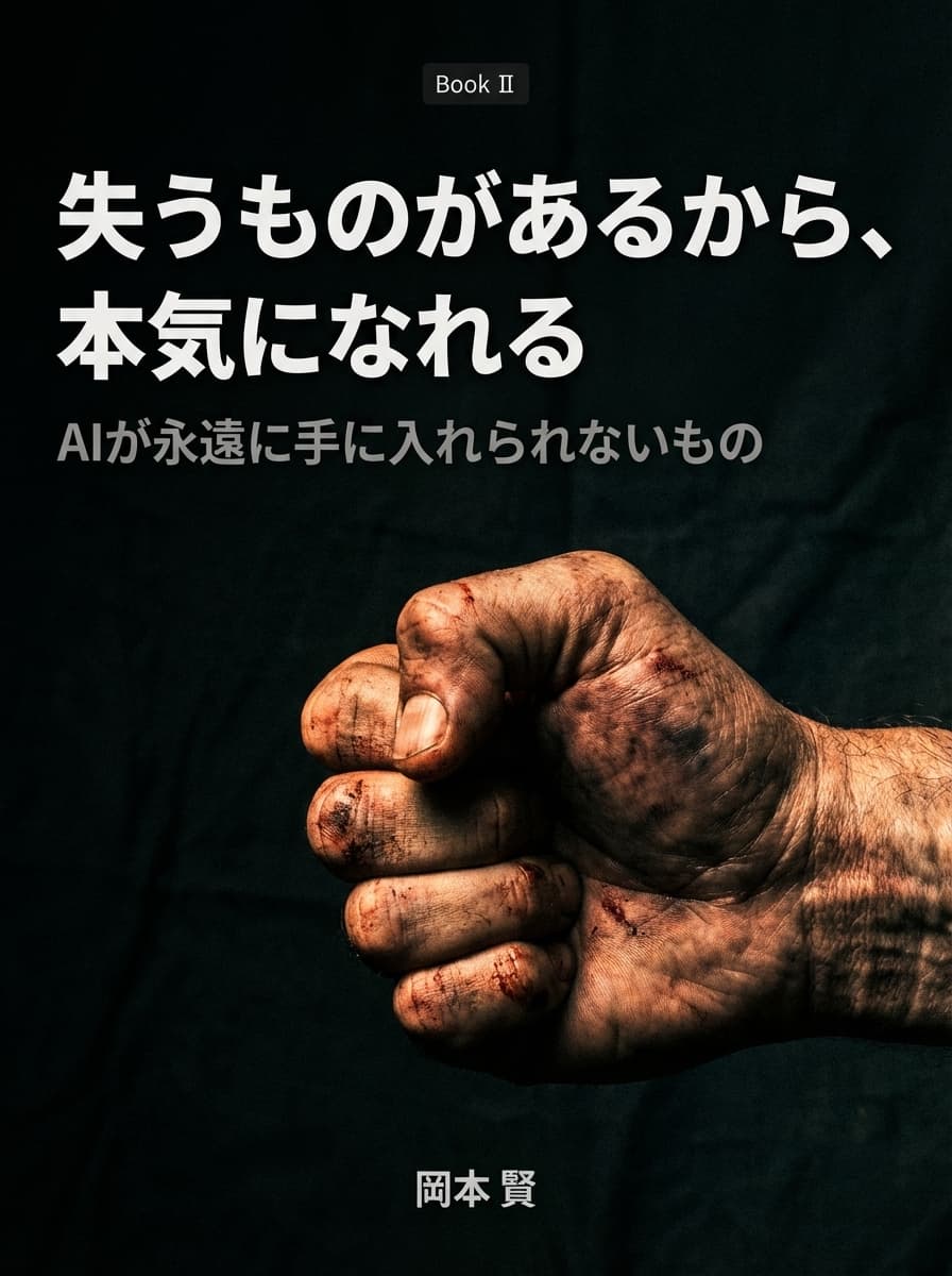 失うものがあるから、本気になれる