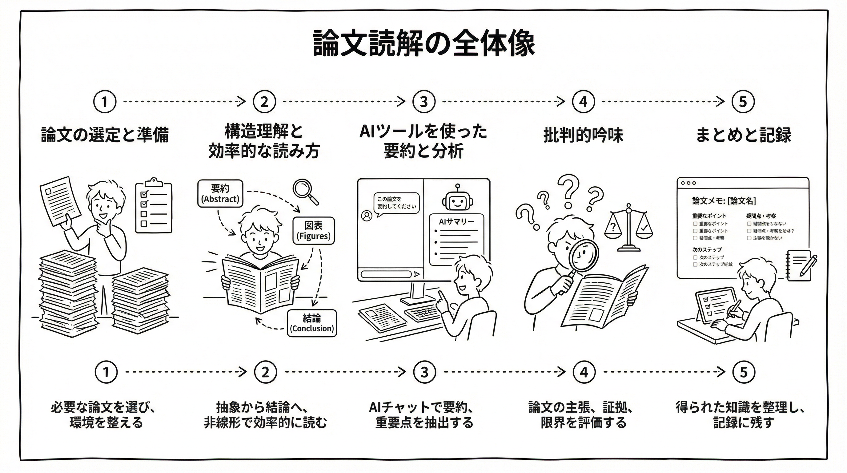 論文読解の全体像